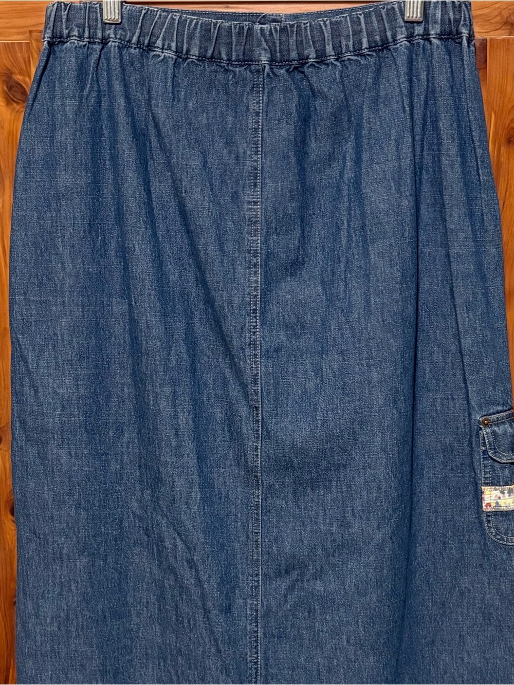 Blast Blues Denim Maxi Skirt - Picture 10 of 11